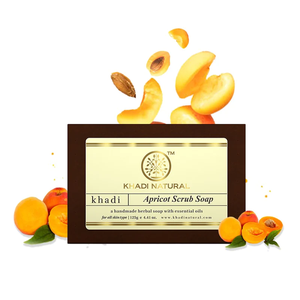 KHADI savon gommage abricot naturel, 125g - Product Image 1