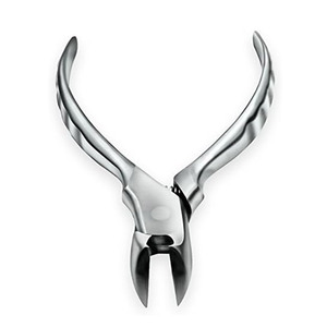 Alicates Profesionales de Acero Inoxidable para el Cuidado de los Pies, con Punta Redondeada, Agarre Suave, Apertura de Mandíbula Ancha y Cuchilla Curva para Uñas - Product Image 1