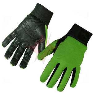 Guantes de moto hechos a medida Cuero de primera calidad Color personalizado Unisex Casual Uso al aire libre Protección UV Transpirable Ajuste ajustable - Product Image 2