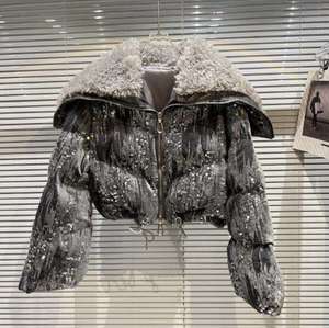 <b>Fur</b> Puffer Jacket Women Winter Clothes Jackets <b>for</b> Woman in Custom logo and Design - Product Image 2