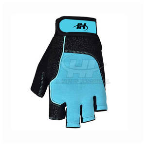 Gants de fitness en cuir pour la musculation en salle de sport avec coussinets pour les paumes, support de poignet réglable, design antidérapant et respirant - Product Image 6
