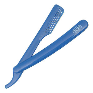 Rasoir droit élégant à manche en acier inoxydable pour hommes Nouveau rasoir parfait pour barbier enduit de papier - Product Image 3