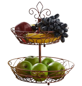 Corbeille à fruits de style contemporain Design moderne alimentaire paniers de fruits et légumes panier de rangement par panier décoratif de table - Product Image 6