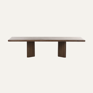 Mesa de Comedor de Madera de Teca Sólida, Diseño Moderno y Minimalista, Ecológica, para Muebles de Hogar, Hotel y Villa - Product Image 1