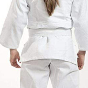 ชุดผ้าฝ้าย JU Jitsu Gi สำหรับผู้ชายและผู้หญิงชุดกิโมโนผ้าทอไข่มุกสีขาวใส่ได้ทั้งชายและหญิง - Product Image 4