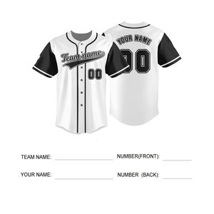 Camiseta de béisbol para hombre de 100% algodón con logotipo personalizado Impresión digital Ajuste holgado transpirable ecológico - Product Image 3