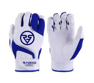 Guantes de cuero de bateo de béisbol material seguro guantes de cuero de súper bateo - Product Image 4