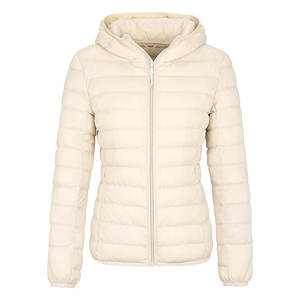 แจ็กเก็ตขนเป็ดระบายอากาศได้ดีของผู้หญิงเสื้อนอกบุนวมแบบลำลองสำหรับฤดูหนาว - Product Image 3