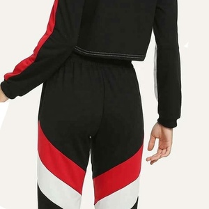 2025 alta calidad 2 uds chándal mujer algodón sudadera media cremallera Casual chándal Jogger pantalones largos con bolsillos trajes - Product Image 6