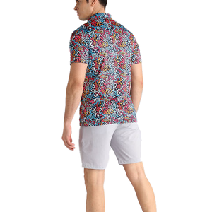 Camiseta tejida por sublimación para hombre, ropa de entrenamiento atlético cómoda a prueba de sudor para gimnasio, ciclismo, correr, stock de moda duradero - Product Image 3