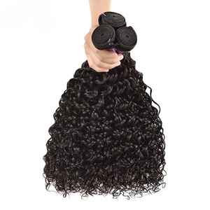 Paquetes de ondas de cabello humano brasileño virgen 100%, paquetes de cabello humano brasileño Remy, cabello virgen suelto rizado profundo - Product Image 3
