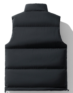 Gilet matelassé chaud isolé, tissu doux, couche légère pour les voyages en plein air, usage décontracté et quotidien - Product Image 5