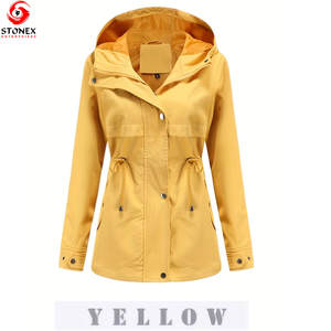 Chaqueta Cortavientos Impermeable de Talla Grande para Mujer, Tendencia Superior, Servicio OEM al por Mayor, Largo Regular - Product Image 6