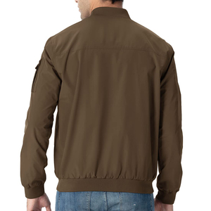 Chaqueta de bombardero Retro de carreras Vintage de alta calidad, estilo de calle, decoración bordada, Chaqueta ligera con relleno de poliéster para hombres - Product Image 3