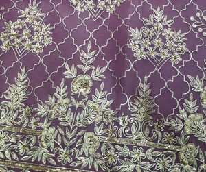 ชุดสูทปักด้วยมือดีไซน์เนอร์ทันสมัยสำหรับผู้หญิงงานปาร์ตี้สไตล์ดั้งเดิมแฟชั่นอินเดีย - Product Image 3