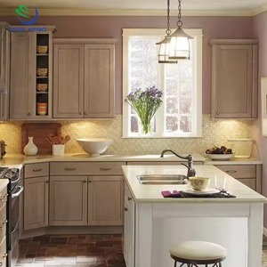 ตู้ไม้ลามิเนตแบบแยกส่วนสไตล์ยุโรปทุกตู้ครัว - Product Image 2