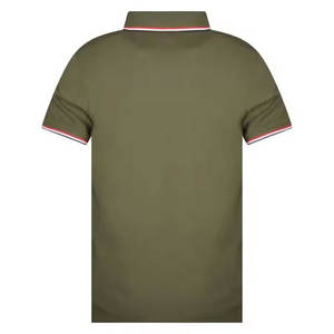 Camisa Casual para Hombre, Personalizada, de Manga Corta, Cómoda, Transpirable, de Franela, Lisa, Teñida, Nuevo Diseño, Ropa Urbana, Venta al Por Mayor - Product Image 4