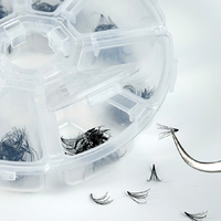 Boîte de rangement en plastique NEICHA à 8 compartiments, multifonctionnelle, minimaliste, de précision, pour organiser et classifier les articles, bac et boîte