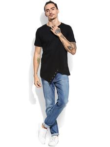 T-shirt pour homme de haute qualité 100% coton, vêtements de mode, logo personnalisé, OEM ODM, coupe décontractée, faible MOQ - Product Image 5