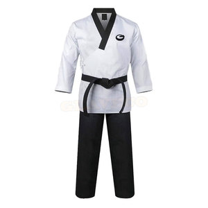 Uniforme ligero de Judo de algodón de grado superior de alta calidad Patrón personalizable Servicio OEM Adultos Ropa de artes marciales Fábrica directa - Product Image 1