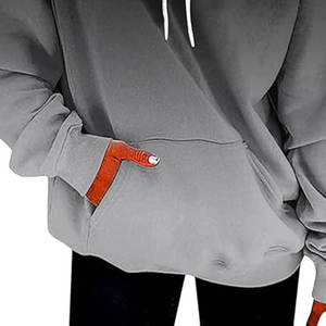 Pull Up sudaderas con capucha de gran tamaño de las mujeres de moda sudaderas con capucha de gran tamaño OEM superventas por encargo transpirable diseño personalizado - Product Image 4