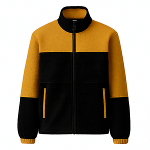 Chaqueta exterior Softshell de peso pesado cálido de invierno para hombres y mujeres chaquetas de calle técnicas bordadas de lana Polar - Product Image 1