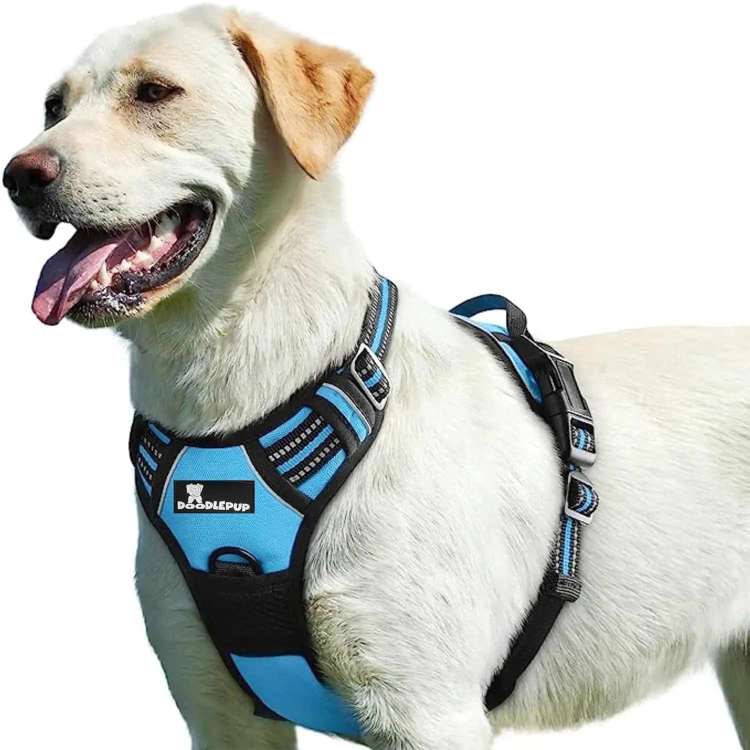 Industry High Quality Padded Tactical K9 Dog Harness Vest For Large Medium Dogs Leading