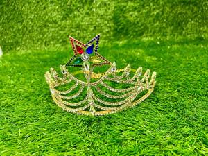 MASONIC REGALIA O.E.S CROWN Couronne en métal Couronne d'étoile - Product Image 4