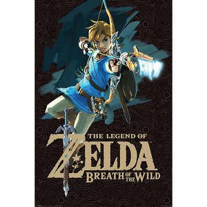 Modern Style the Legend of Zelda Breath of the Wild <b>Poster</b> Wall Decor Made of Paper - Product Image 1