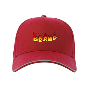 Casquette de baseball OEM personnalisée avec logo de marque brodé à la main imprimée à 6 panneaux pour unisexe 100% coton tissu commun adulte - Product Image 4