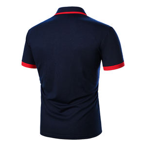 ODM OEM personalizado 100% algodón peinado Piqué hombres Golf para Polo Camisetas cuello vuelto patrón sólido Etiqueta Privada transpirable Golf - Product Image 2