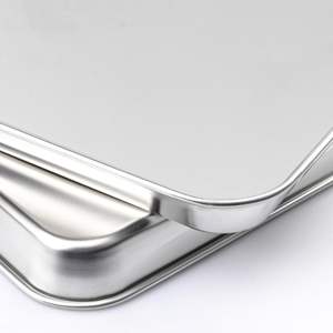 Plateau de stérilisation en acier inoxydable de haute qualité Plateau d'instruments chirurgicaux à double niveau pour une utilisation en clinique certifié CE - Product Image 2