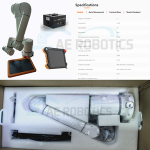 Robot colaborativo automatizado Cobot de 6 ejes a buen precio para masaje de fisioterapia Cobot con una carga de 5KG - Product Image 1