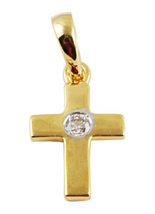 Cruz religiosa colgante collares encanto 925 plata esterlina protección collar regalo del Día de la madre - Product Image 4