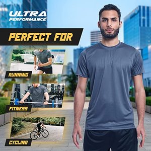 T-shirt col rond de haute qualité pour hommes, estival, multicolore, vente en gros, mode GYM, T-shirt brodé avec Logo personnalisé - Product Image 4