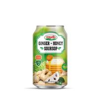 Nawon Healthy Juice Drinks Gingembre Miel Sel de mer profond Canette 330ML Vietnam Boisson aux fruits Fournisseur en gros Certifié HALAL