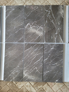 Baldosas de Mármol Gris Natural Puro, Tamaños Personalizados, Superficie Pulida, Baldosas Duraderas para Pisos y Decoración de Paredes - Product Image 2