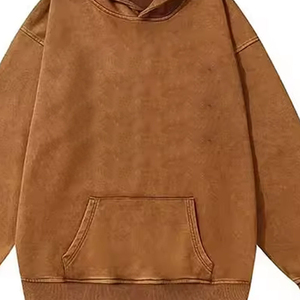 Sweat à capuche pour homme Black Stone Wash Sweat à capuche lavé à l'acide personnalisé Sweat vintage Sun Faded With Screen Printed Whole Sale Rate - Product Image 6