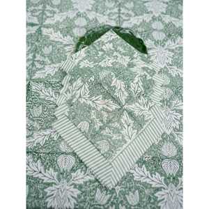 Lujo Impreso Jacquard Sitaron Ki Raat Mantel No tejido Cuadrado Banquete DE BODA Hoteles - Product Image 5