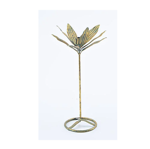 Soporte de vela con forma de flor de diseño elegante, candelabro de lujo de alta calidad para decoración de eventos y festivales - Product Image 5