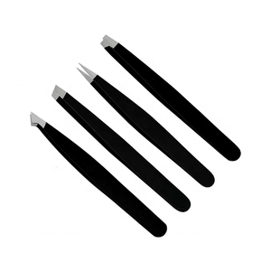 Pinzas profesionales de acero inoxidable para mujer HASIBI NAQIBI, estilo personalizado, modelado de cejas dirigido inclinado, precio al por mayor - Product Image 2