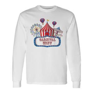 Maglietta a Maniche Lunghe per Bambini Unisex con Stampa Digitale, Abbigliamento per Feste di Carnevale - Product Image 1