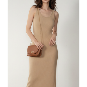 ชุดเดรสผู้หญิงขายส่ง แขนสั้น ทรงเอ ผ้าถักลายนูน ยาวคลุมเท้า ผลิตจากวิสโคส เป็นมิตรกับสิ่งแวดล้อม ทรงปกติ รับผลิตแบบ OEM ODM - Product Image 1