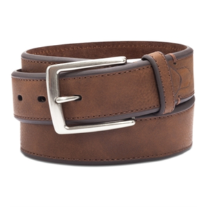 Cinturón Casual para Hombre con Borde Biselado, Cuero Vacuno de Alta Calidad, Hebilla de Aleación de Estilo Clásico, Talla Ajustable 36 - Product Image 4