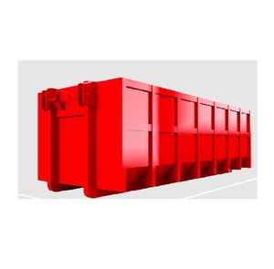 Contenedor de basura de construcción grande de 40 yardas cúbicas Capacidad de carga máxima de cuatro toneladas Precio asequible Perfecto para la eliminación de residuos de construcción - Product Image 1
