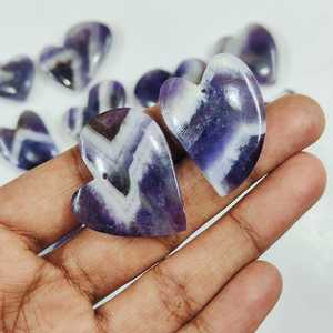 Best Quality Amethyst Cabochon Beads Lot 30 To 35MM Long <b>10</b> Pieces 1MM Drill Hole Loose Gemstone For Jewelry Making Gift For Her - Product Image 6