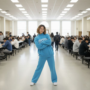 Survêtement décontracté unisexe Alpha Phi Alpha avec logo personnalisé, en molleton uni pour l'automne et l'hiver, avec capuche, col montant, pantalon de jogging, survêtement de sport - Product Image 4