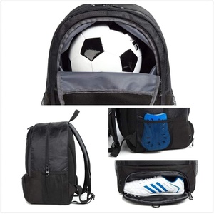 Sac de sport personnalisé avec logo, sac à dos de rugby, sac à dos de football et sac de basketball avec compartiment pour ballon et chaussures - Product Image 6