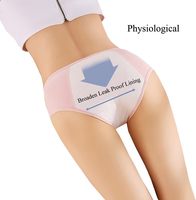 여성 팬티 코튼 브리프 스트라이프 팬티 귀여운 레이스 속옷 소녀용 솔리드 소프트 란제리 심리스 브라 팬티
