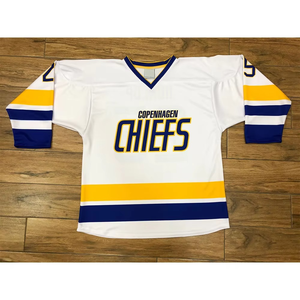 Nouveau maillot de hockey sur glace unisexe taille adulte 2025, haute qualité, 100% polyester, respirant, séchage rapide, manches longues - Product Image 3